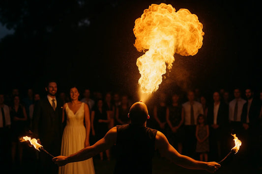 Spectacle de feu pour mariage : une idée spectaculaire et inoubliable