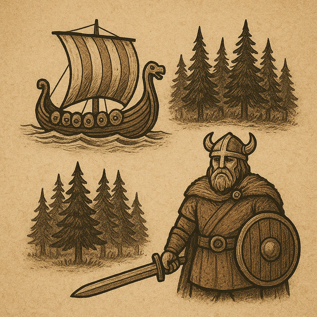 Univers Viking – Vêtements, accessoires et bijoux nordiques | La Tribe Collection