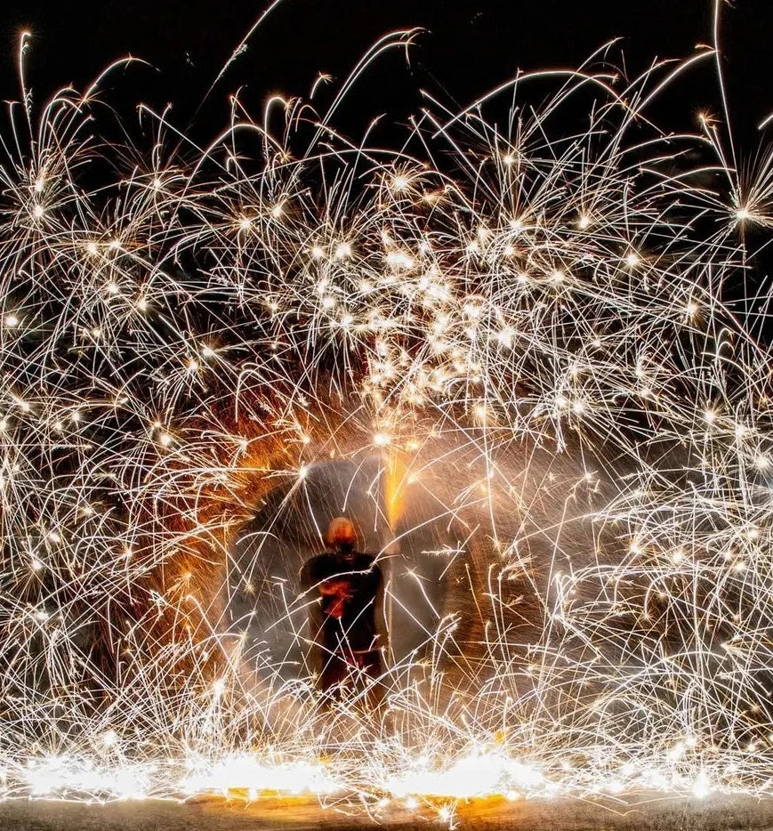 Egeor le maître du feu, spectacle pyrotechnie La Tribe