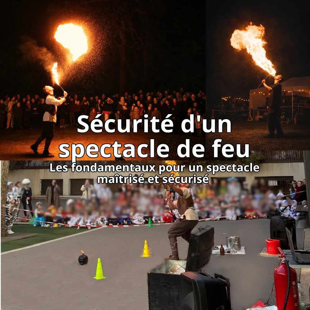 Spectacles de cracheurs de feu.